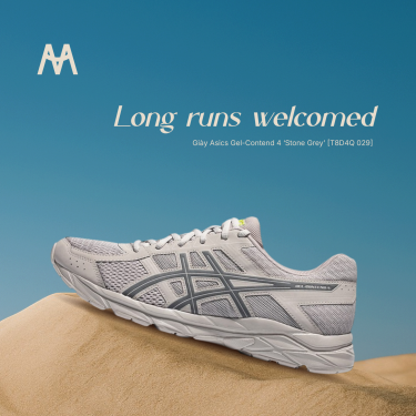 Giày Asics Gel-Contend 4 ‘Stone Grey’ [T8D4Q 029] Training / Running - Image 1