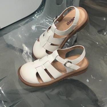 Giày Sandal Jeep Mary Jane ''Cream Gum'' [PS242WAS1008] - Image 1