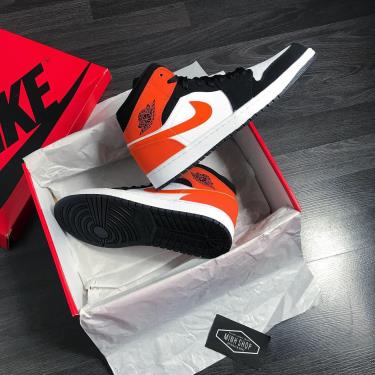 Hàng Chính Hãng Nike Air Jordan 1 Mid "Shattered Backboard" 2020** Hàng Chính Hãng Nike Air Jordan 1 Mid "Shattered Backboard" 2020**