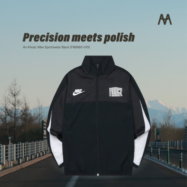 Áo Khoác Nike Sportswear Black [FB6980-010] - Image 1