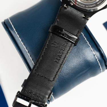 💲 Royal 💲 Đồng Hồ Maserati Potenza Automatic Dial Watch Black/Metallic ** [R8821108036]