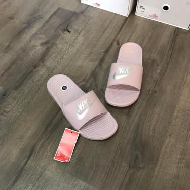 Nike benassi particle rose sale