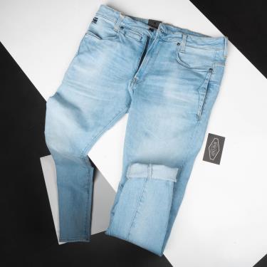 Hàng Chính Hãng Quần Jeans G-Star Raw Arc 3D Slim Jeans Light Blue 2020**
