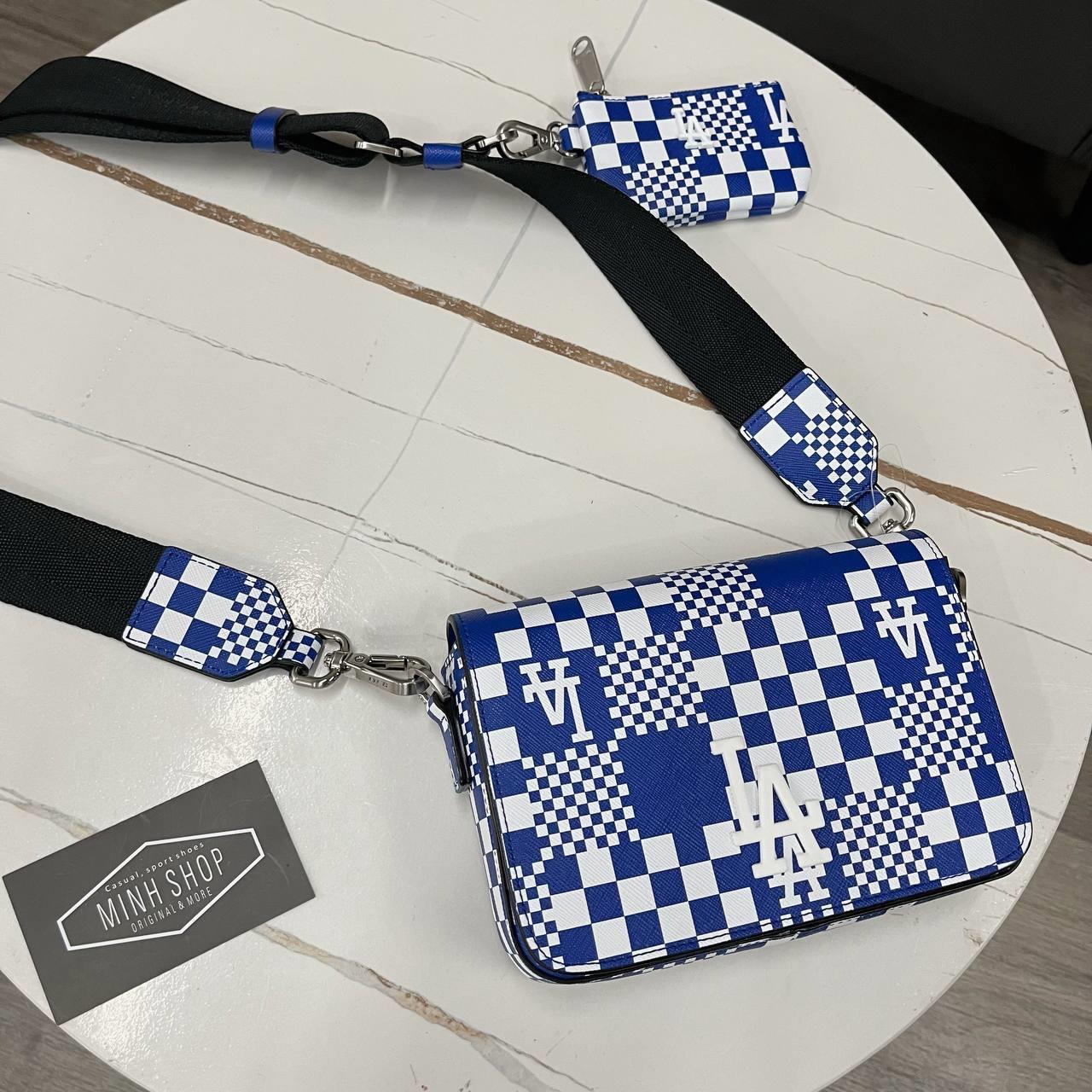 MLB x aespa - Checkerboard Mini Cross Bag