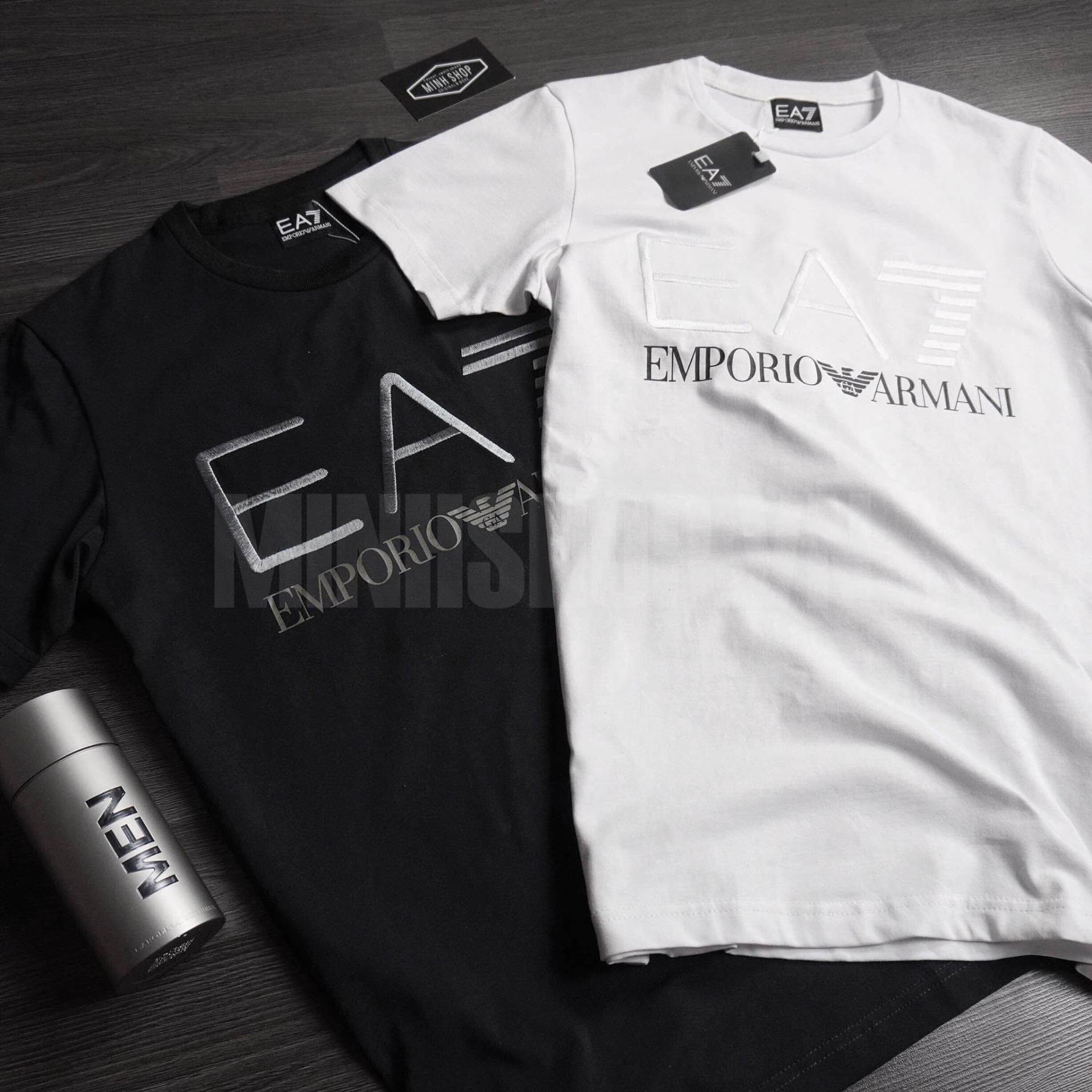  - Hàng Chính Hãng Áo Thun EA7 Emporio Armani Black **2019**