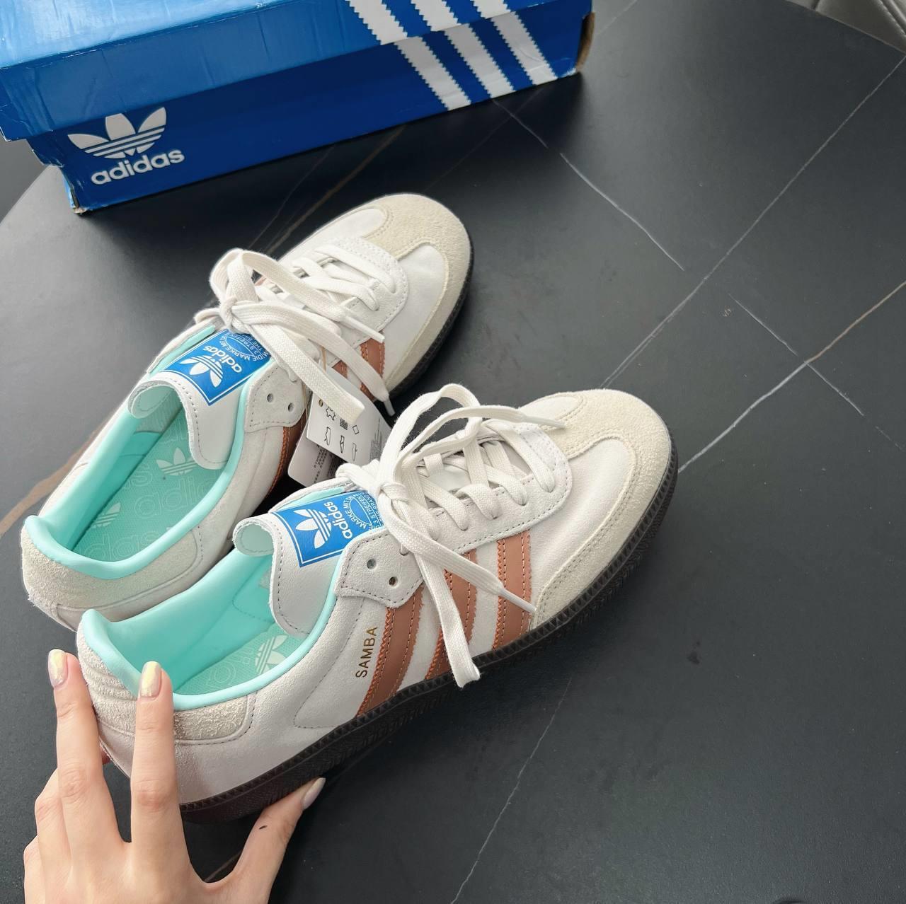 Minhshop.vn - Giày Adidas Orginals Samba OG 'Crystal White' [ID2047]