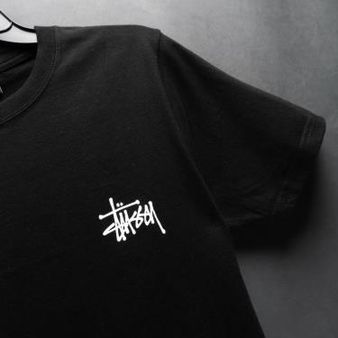 Áo Thun Stussy Black /White LOGO 2021** [1904564W]