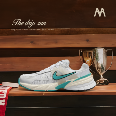 Giày Nike V2K Run ‘‘Coconut Milk’' [FD0736-105] - Image 1