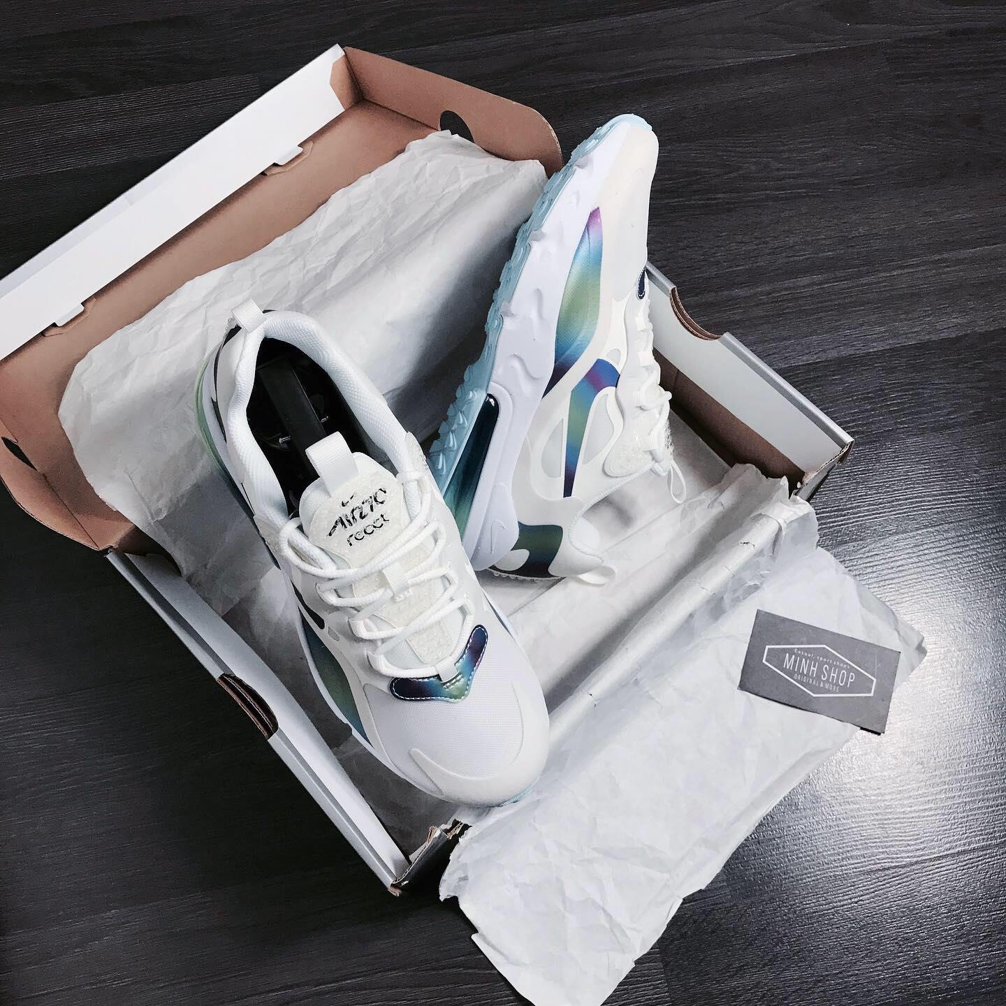 (GS) Nike Air Max 270 React 'Bubble Pack' (Gradient) CT9633-100