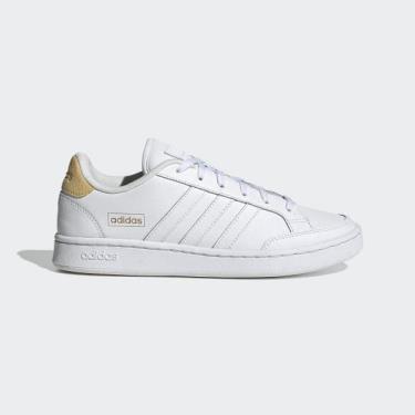 Giày Adidas Grand Court White/Yellow [FW3301]