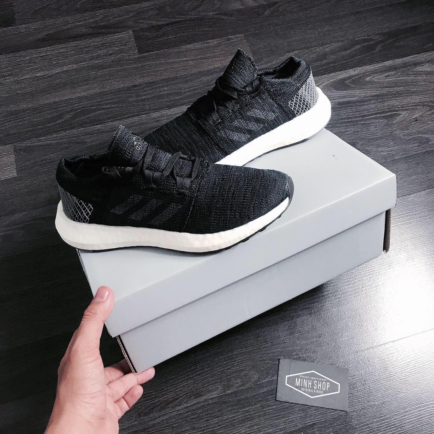 Adidas pure boost go core clearance black