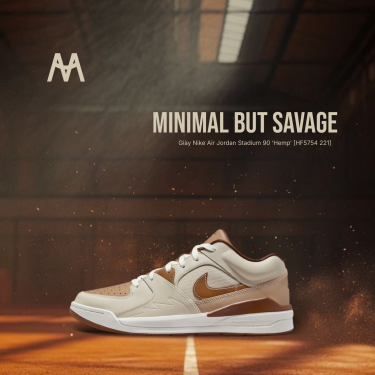 Giày Nike Air Jordan Stadium 90 ‘Hemp’ [HF5754 221] - Image 1