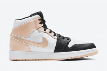 -1XXX 💥 Giày Nike Air Jordan 1 Mid “Crimson Tint” ** [554724 133] [ O ]