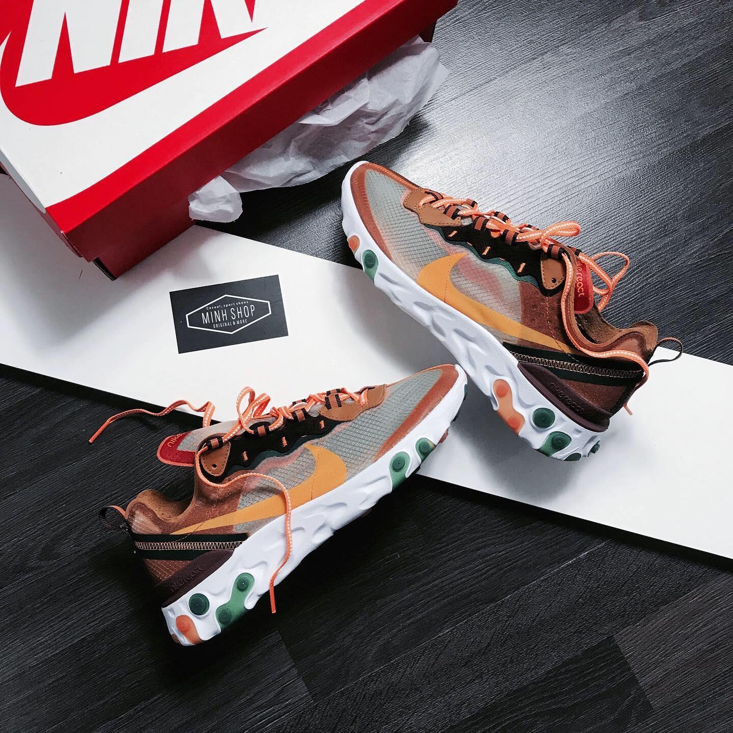 nike react element orange peel