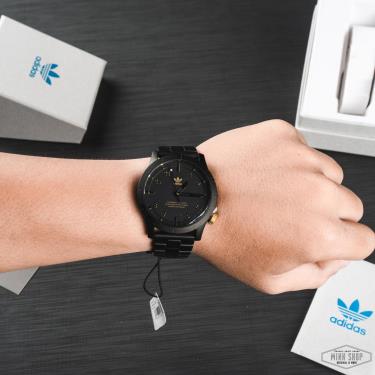 Hàng Chính Hãng Adidas Cypher M1 Black/Gold Watch 2020**