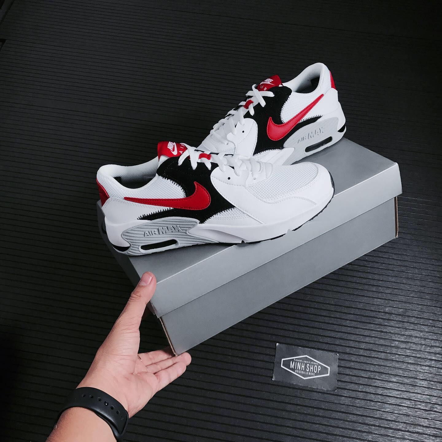 Minhshop.vn - Nike Air Max Excee White University Red [CD6894 105]