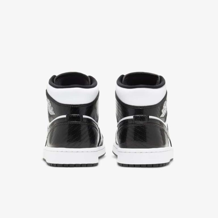  - Giày Nike Air Jordan 1 Mid Carbon Fiber ** [DD1649 001] [ O ]