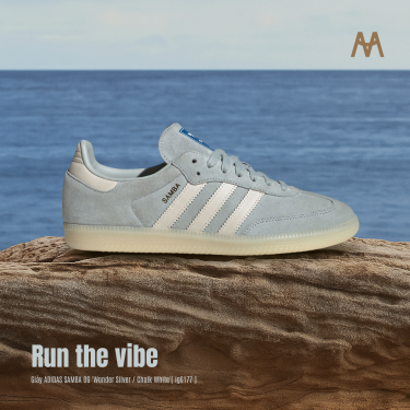 Giày ADIDAS SAMBA OG 'Wonder Silver / Chalk White'[ ig6177 ] - Image 1