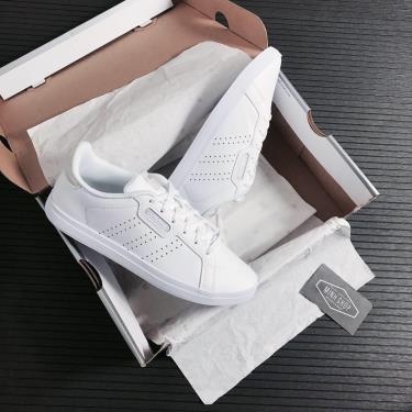 65% event Hàng Chính Hãng Adidas Courtpoint CL X White/Grey 2021** FW3254