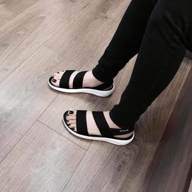 Sandal Crocs LiteRide Stretch Black/White ZZZ