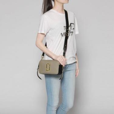 Hàng Chính Hãng Túi Marc Jacobs The Softshot 21 Crossbody Cement 2021**