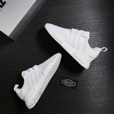 Giày Adidas NMD R1 'Triple White' ** [FY9384]