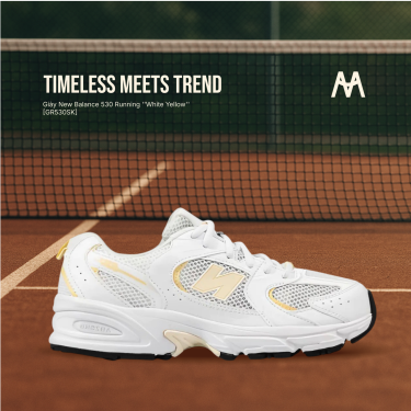 Giày New Balance 530 Running ''White Yellow'' [GR530SK]