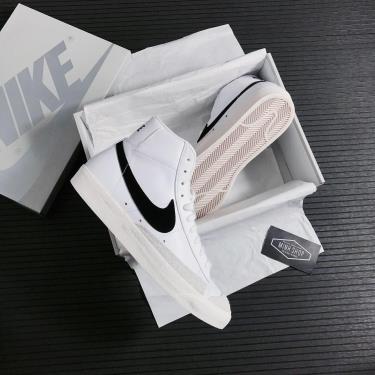 💥 BEST CHOICE 💥 Nike Blazer Mid 77 White/Black  [BQ6806 100]