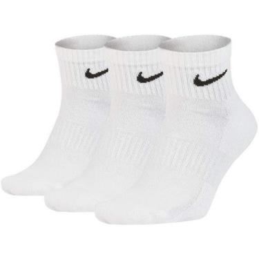 Hàng Chính Hãng Vớ Nike Everyday Cushion Low White 2020** pack 3 đôi
