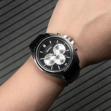 ⛔️ Noble ⛔️ Hàng Chính Hãng Hugo Boss Driver Chronograph Leather Black Watch 2021** 1512879 noble-hang-chinh-hang-hugo-boss-driver-chronograph-leather-black-watch-2021-1512879
