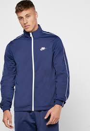 Hàng Chính Hãng Áo Khoác  Nike Sportswear Tracksuit Jacket Navy/White 2021**