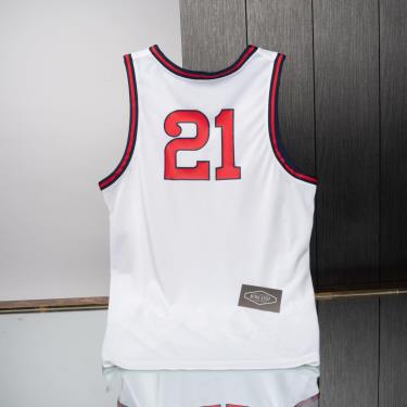 Hàng Chính Hãng Áo Nike Tank Top Basketball RIO Jersey White/Red *2021**