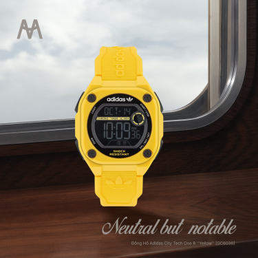 Đồng Hồ Adidas City Tech One R ''Yellow'' [GC6036] - Image 1