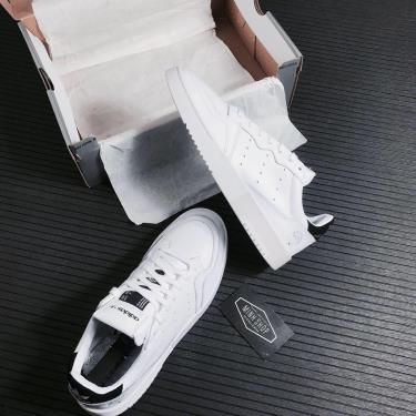 Hàng Chính Hãng Adidas Supercourt White/Black 2020**