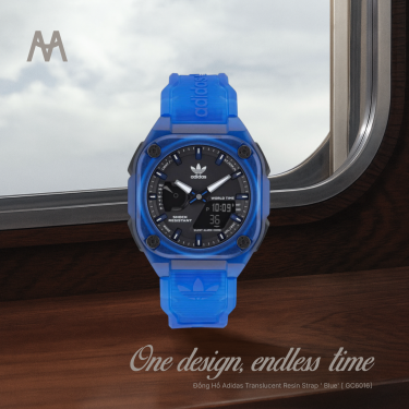 Đồng Hồ Adidas Translucent Resin Strap ' Blue' [ GC6016] - Image 1