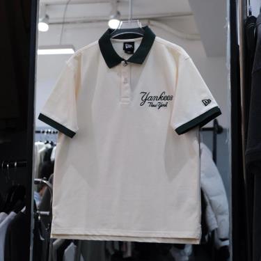 Áo Thun Polo New Era NY Cream Green 15678424