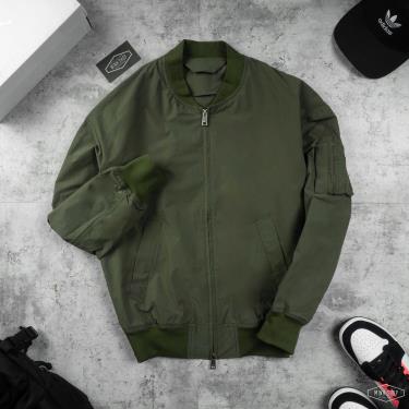 Hàng Chính Hãng Áo Khoác Bomber Jacket Global-Work Green 2021** gw317502ad hang-chinh-hang-ao-khoac-bomber-jacket-global-work-green-2021-gw317502ad