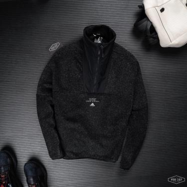 Áo Khoác Adidas Must Haves Fleece Half Zip-up Top Winter Black   [GE0360]