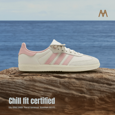 Giày ADIDAS SAMBA  'Pharrell Humanrace' Aluminium [ID3127] - Image 1