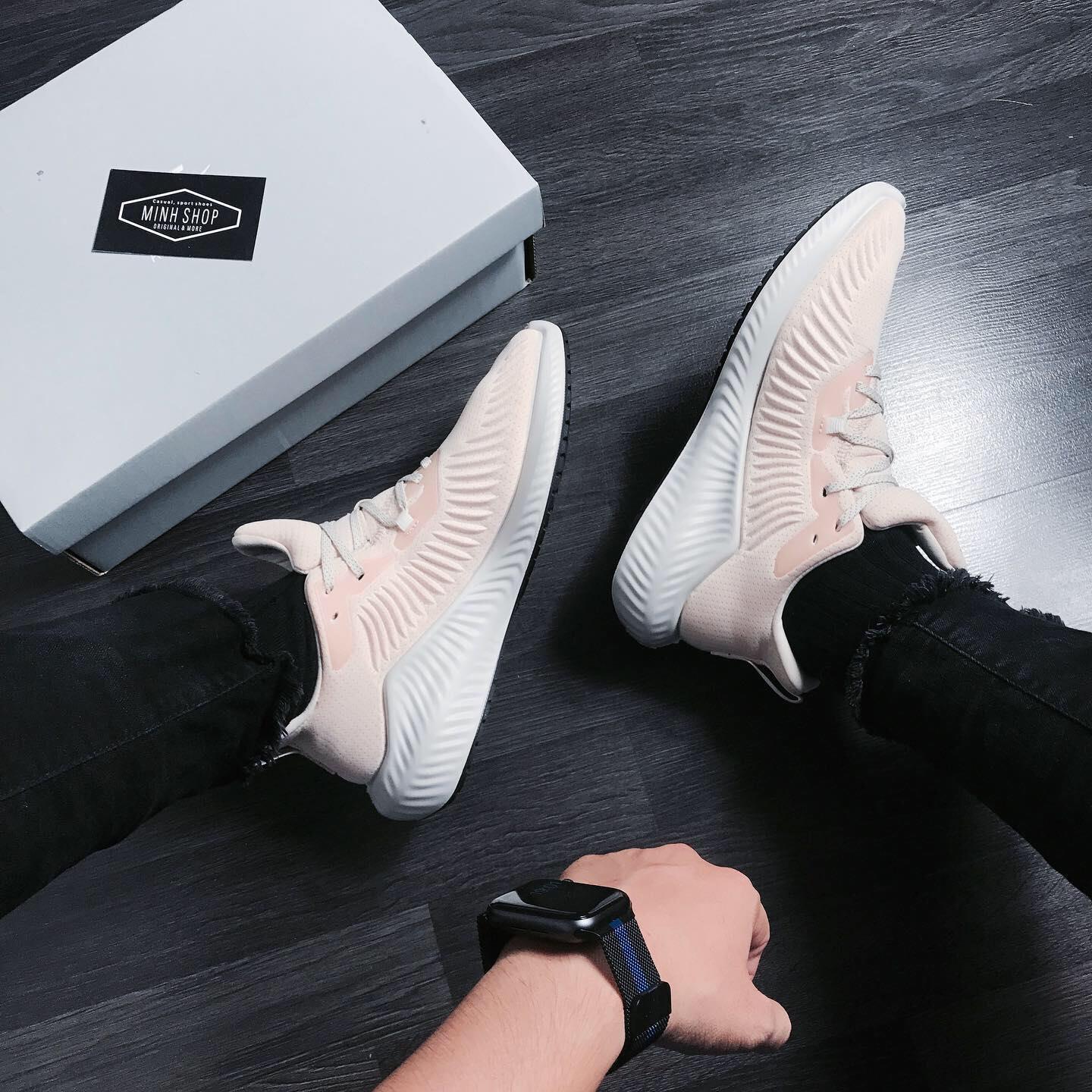  - Hàng Chính Hãng Adidas Alphabounce Plus Nude 2020**