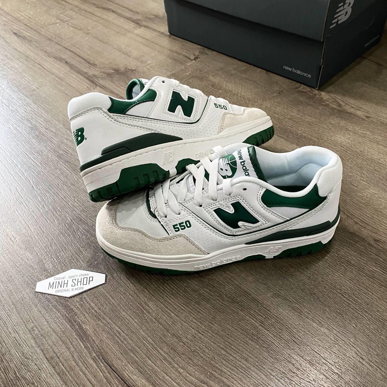 Minhshop.vn - Giày New Balance 550 'White Green' [BB550WT1] yyy