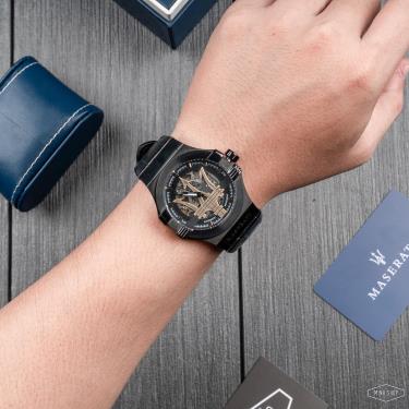 💲 Royal 💲 Hàng Chính Hãng Maserati Potenza Automatic Dial Watch Black/Metallic 2021** R8821108036 💲 Royal 💲 Hàng Chính Hãng Maserati Potenza Automatic Dial Watch Black/Metallic 2021** R8821108036