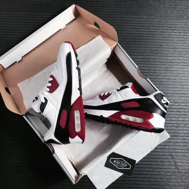 🆘Highest Rated🆘 Nike Air Max 90 Recraft New Maroon  [CT4352 104]