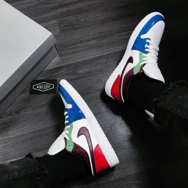 SALE - 35% Giày Nike Air Jordan 1 Low "Multi-Color" ** [DB5455-100]