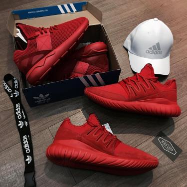 Adidas tubular 2024 radial all red