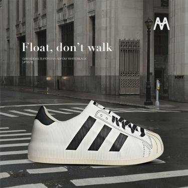 Giày ADIDAS SUPERSTAR ADIFOM 'White/Black' [Jp5678] - Image 1