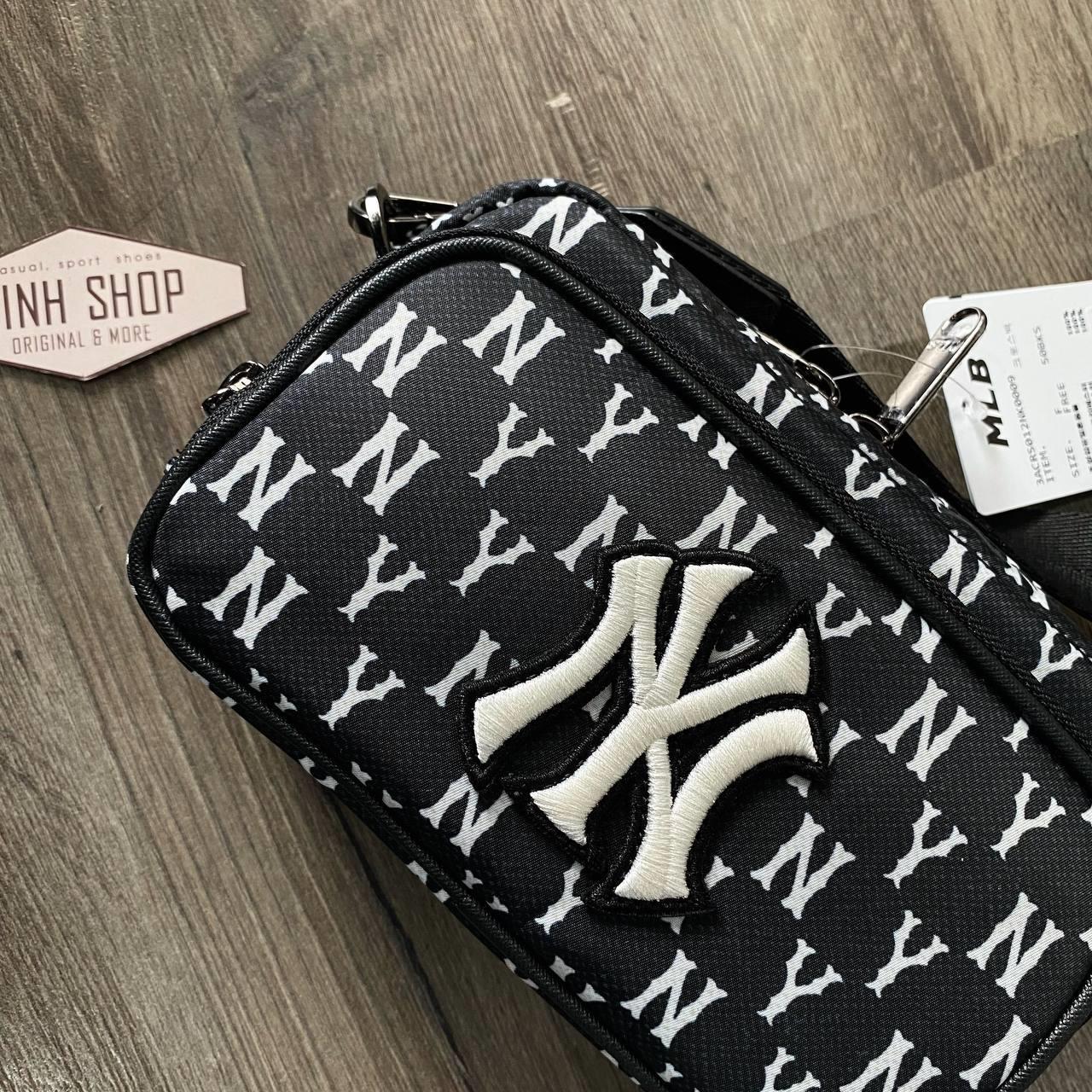 Monogram Mini Cross Bag NY Yankees Black