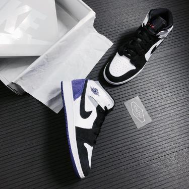 Hàng Chính Hãng Nike Jordan 1 Mid SE Purple GS 2021** Hàng Chính Hãng Nike Jordan 1 Mid SE Purple GS 2021**