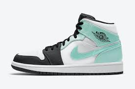 ⬆️ OFF -2xxx  Giày Nike Air Jordan 1 Mid Island Green Igloo ** [554724 132]
