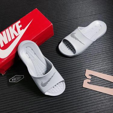 SALE (phiên bản chống thấm 100%)  Dép Nike Victori One Grey